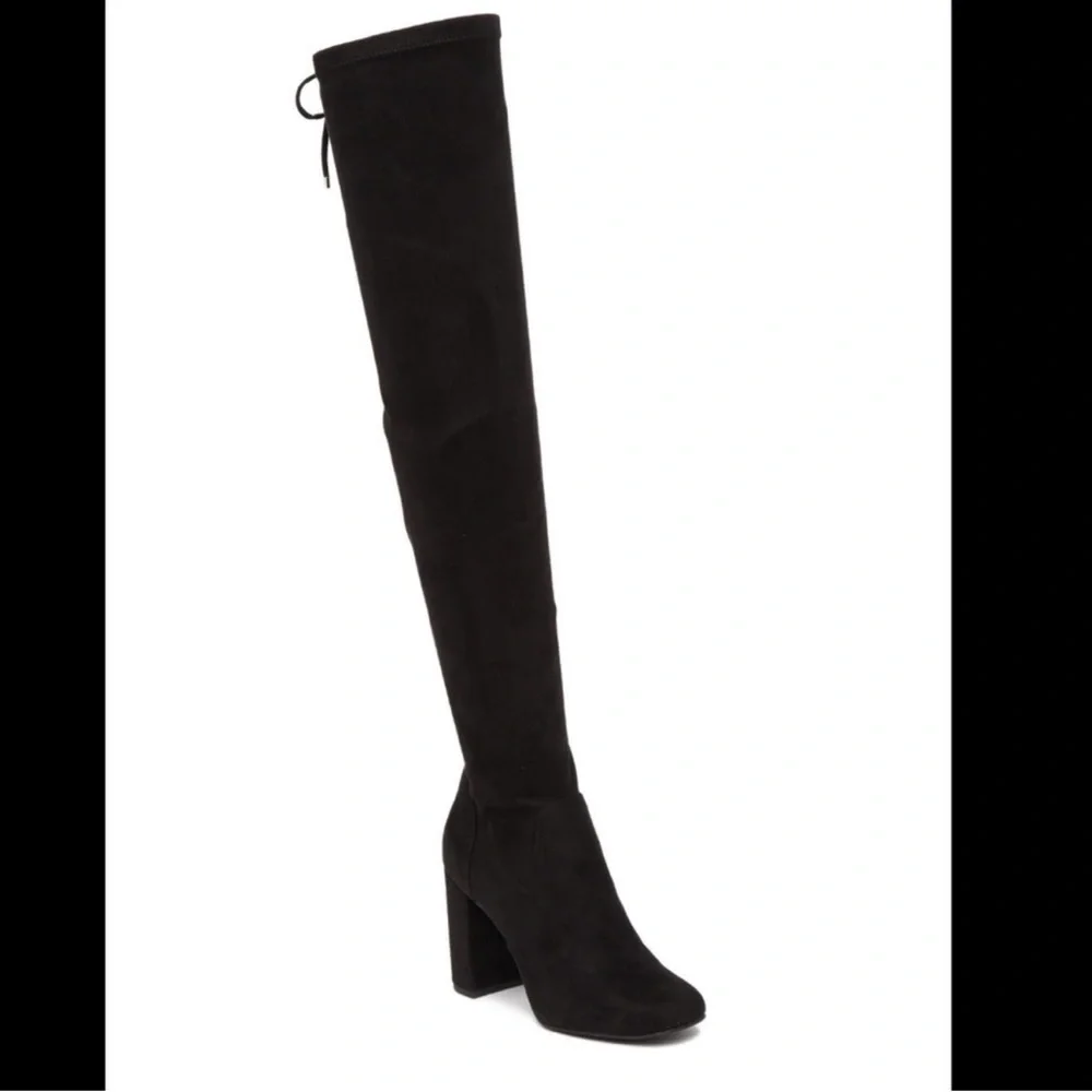 Black Over-the-Knee Women's Boots
